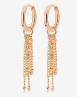 Chain Overload Hoop Set Small Roségold