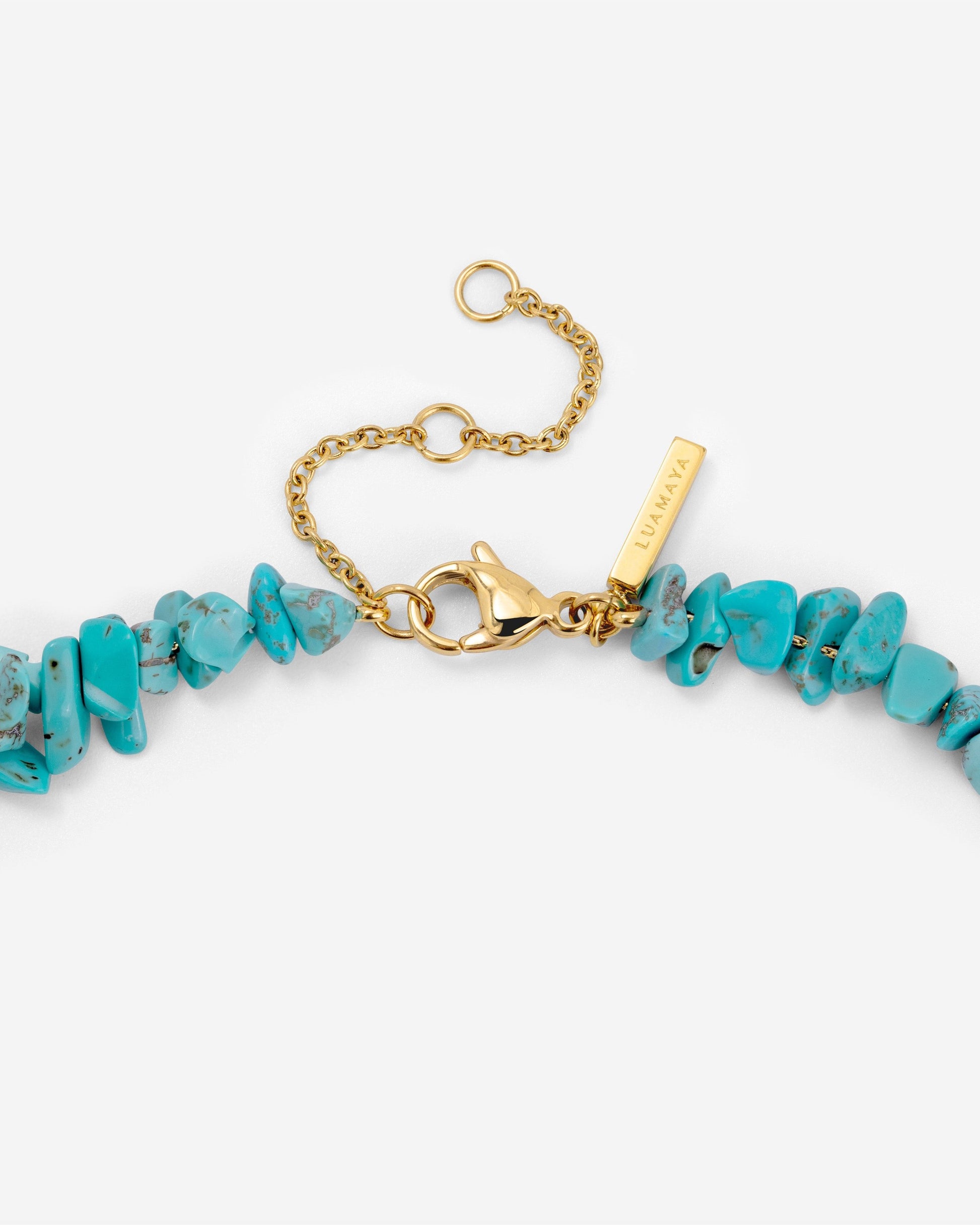 Blue Lagoon Necklace Gold