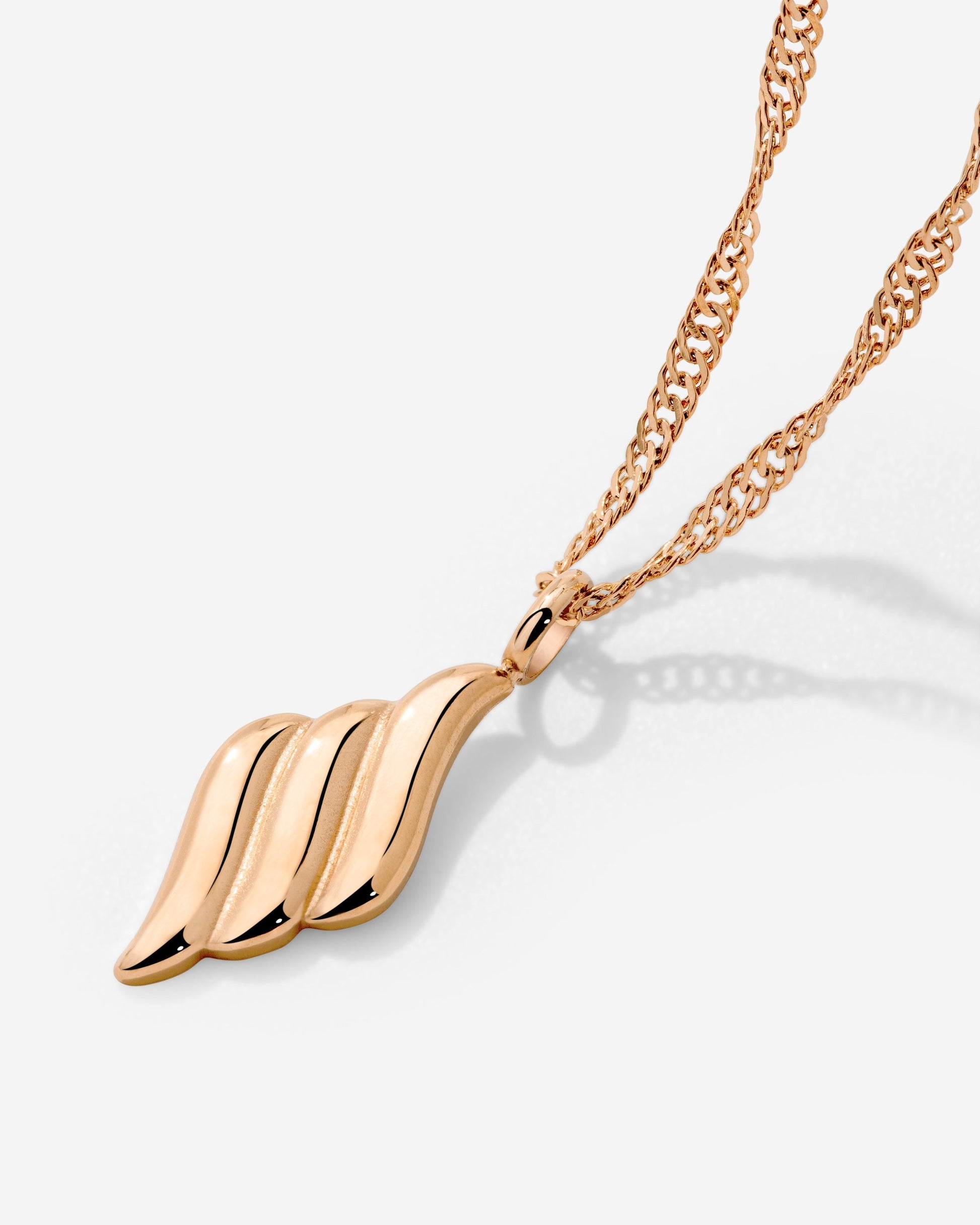 Lustrous Pendant Necklace Roségold