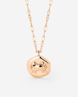 Crab Chaser Necklace Roségold