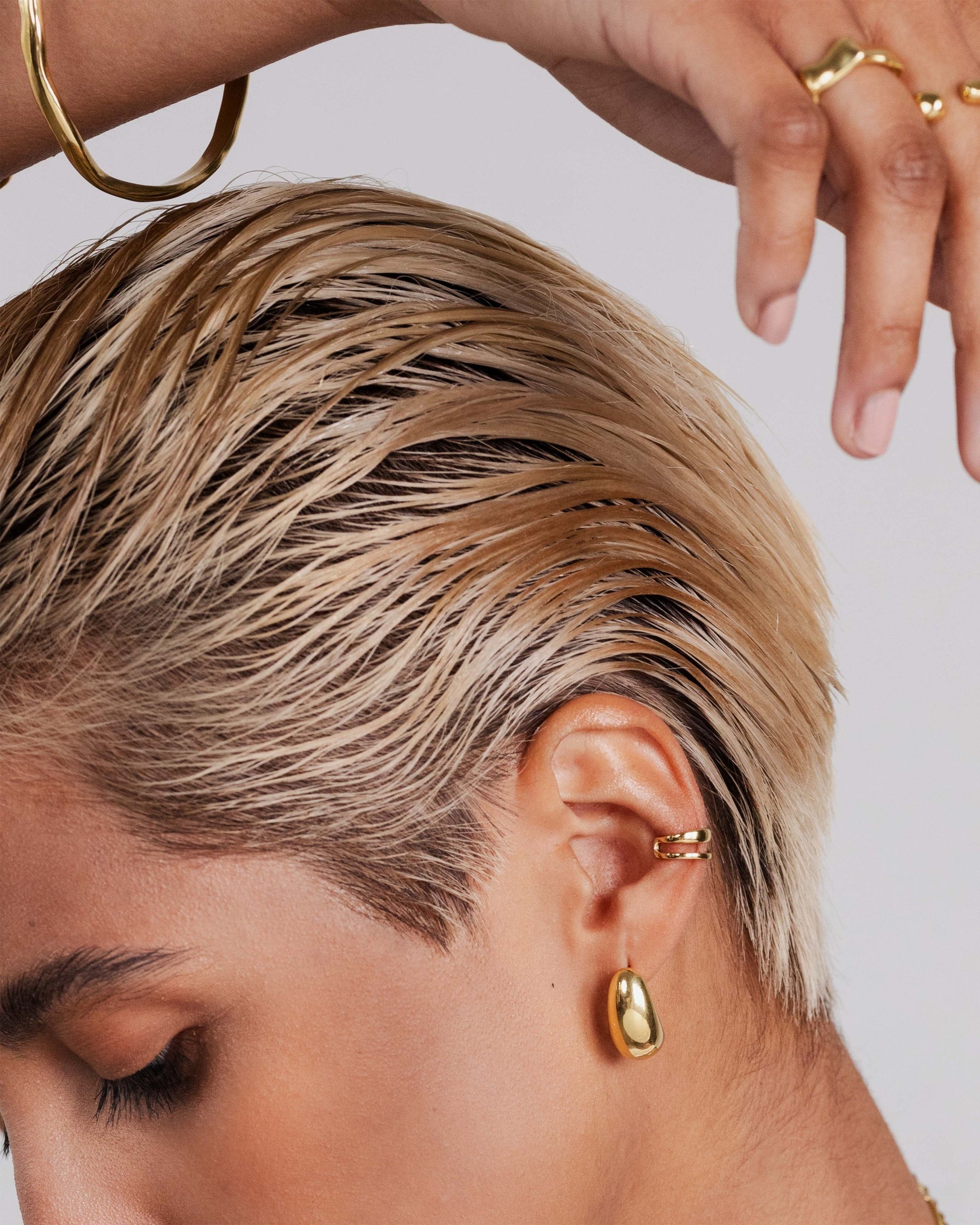 Blending Duo Cuff Gold