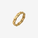 Braided Divine Ring Gold