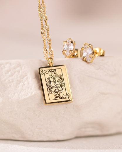 Like a Queen Necklace Roségold