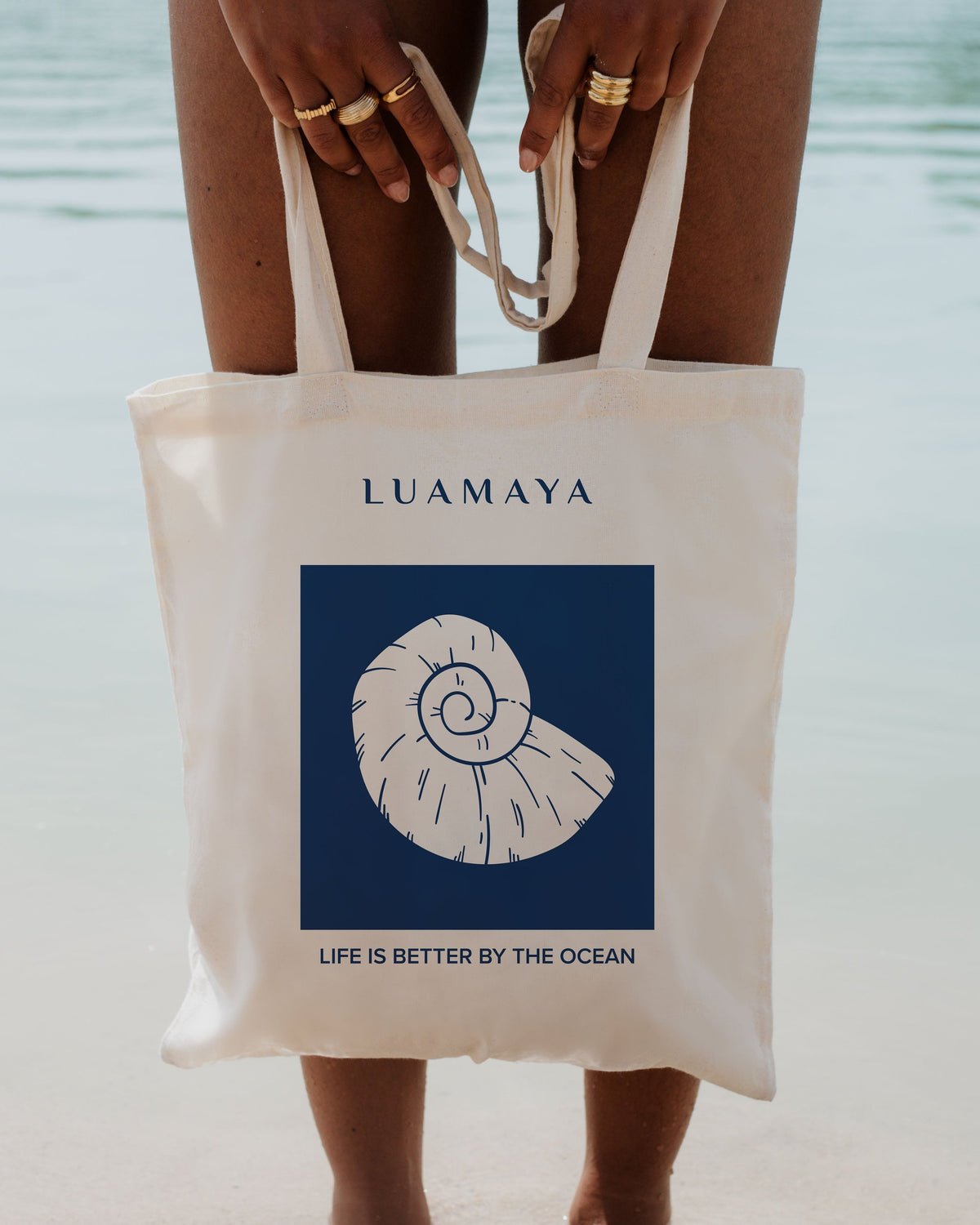 Jutetasche Ocean Lovers