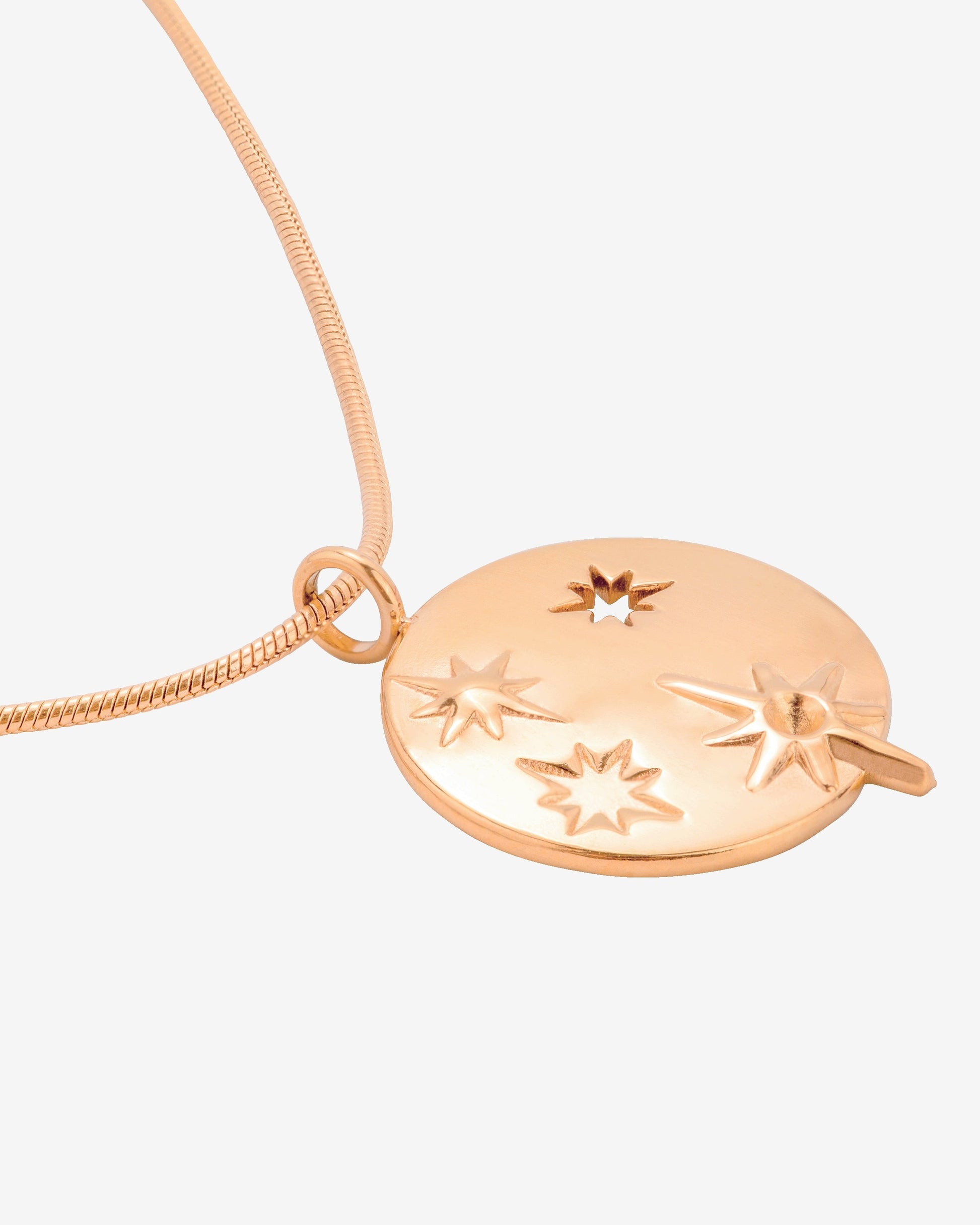 Shiny Stars Necklace Roségold