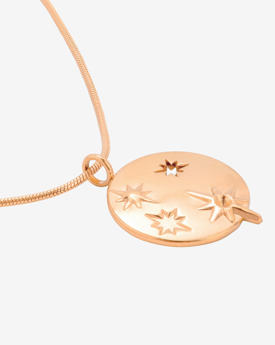 Shiny Stars Necklace Roségold