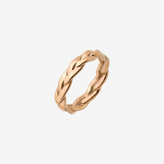 Braided Divine Ring Roségold