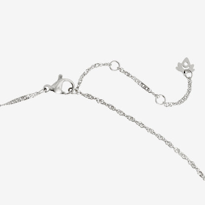 Flora Necklace Silber