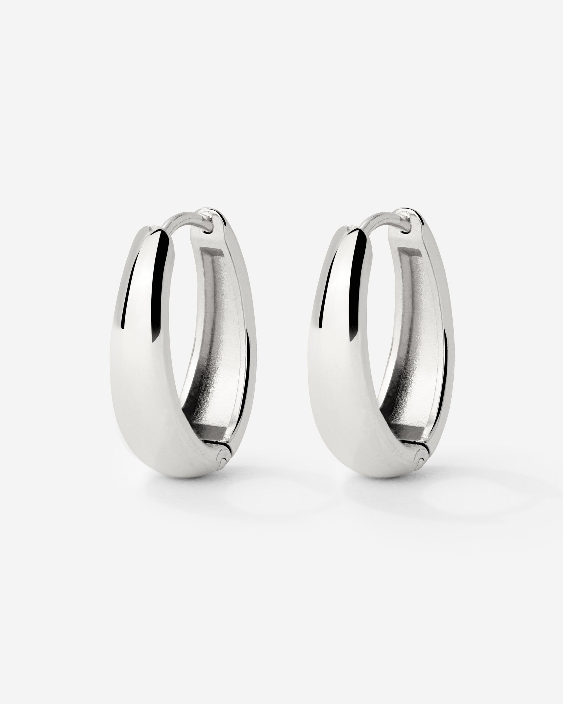 Seeker Hoops Small Silber