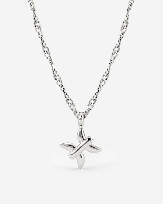 Pisces Bubble Necklace Silber