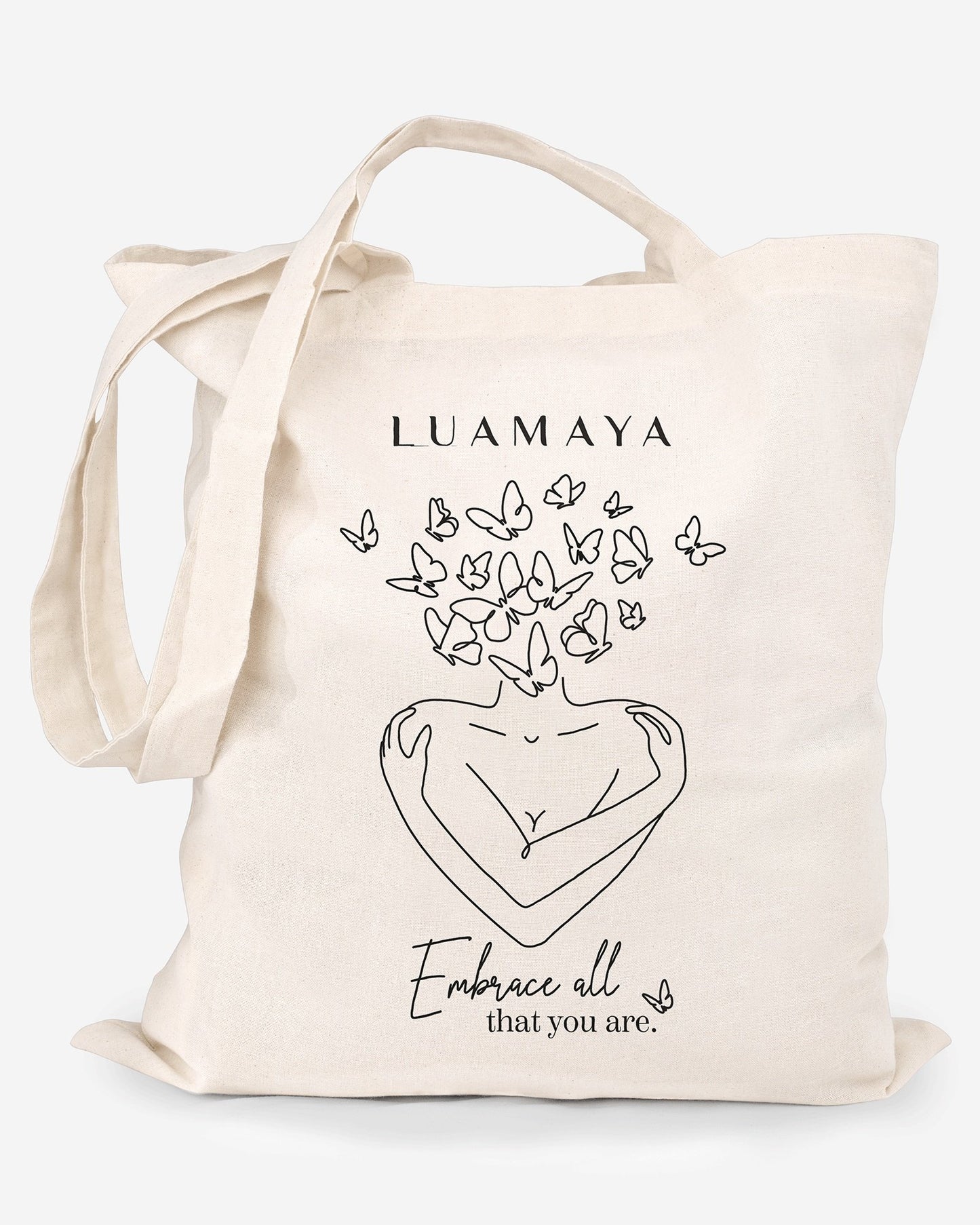 Jutetasche Embrace all that you are
