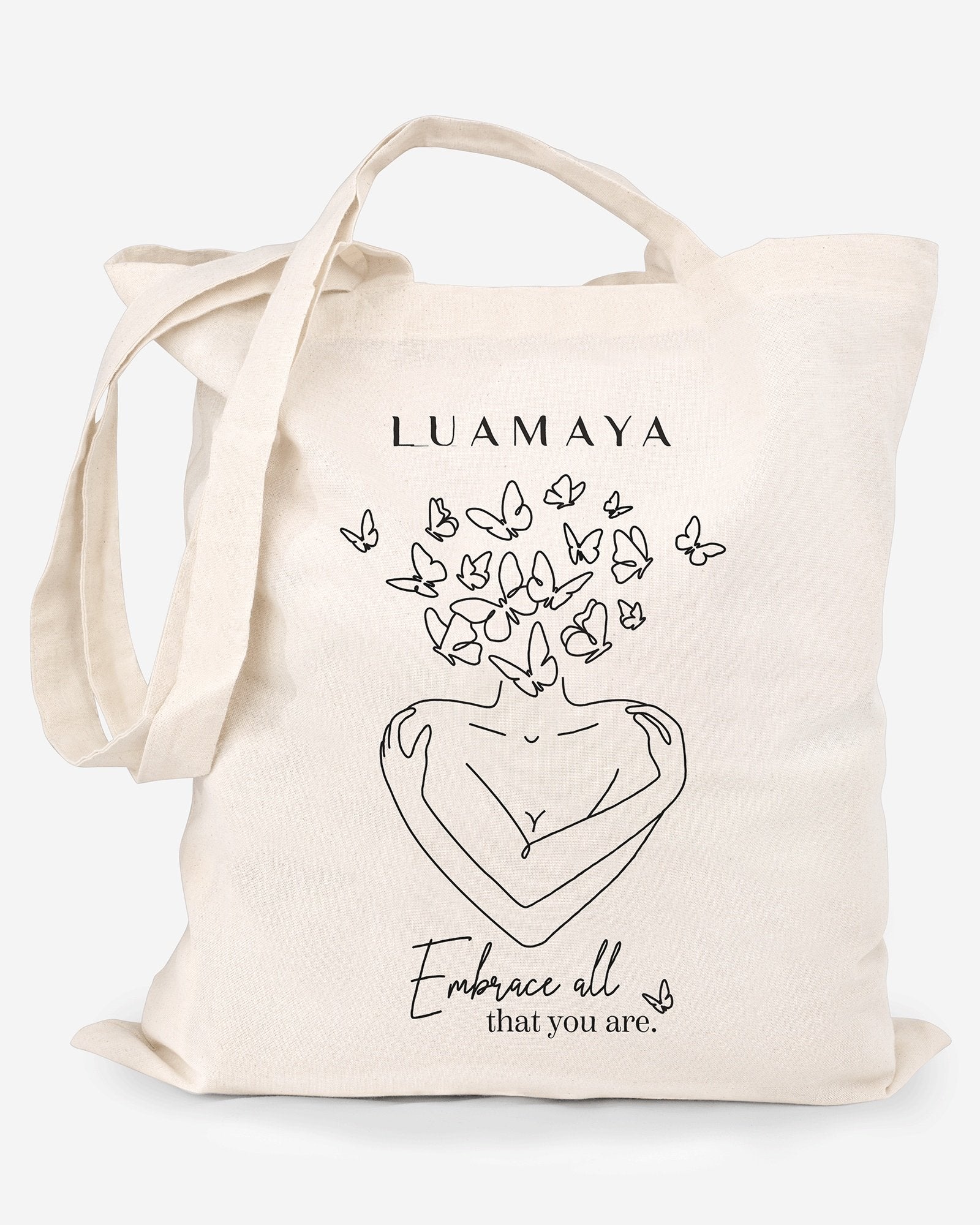 Jutetasche Embrace all that you are