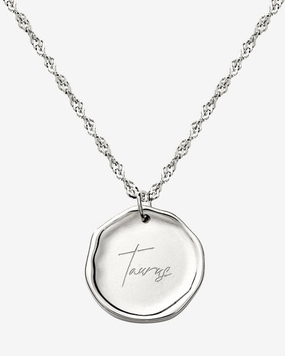 Zodiac Necklace – Taurus / Stier Silber