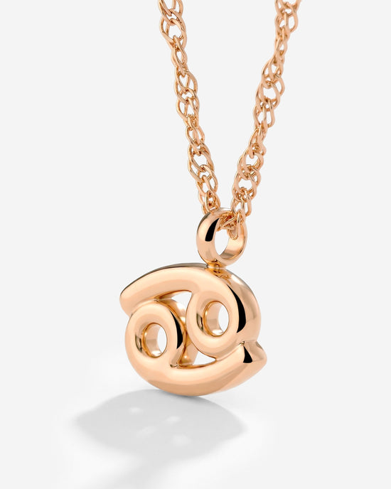 Cancer Bubble Necklace Roségold