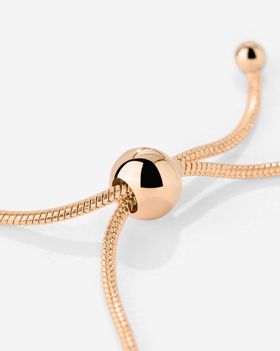 Simple Elegance Y-Necklace Roségold