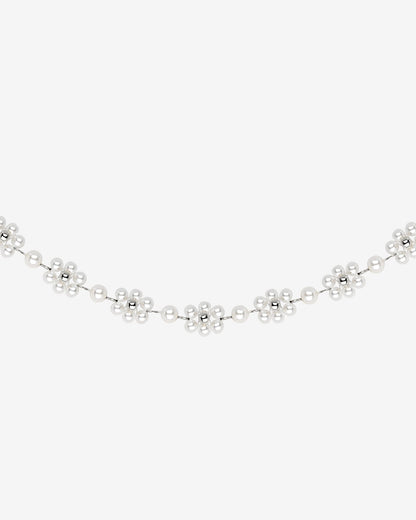 Bonita Flor Choker Silber