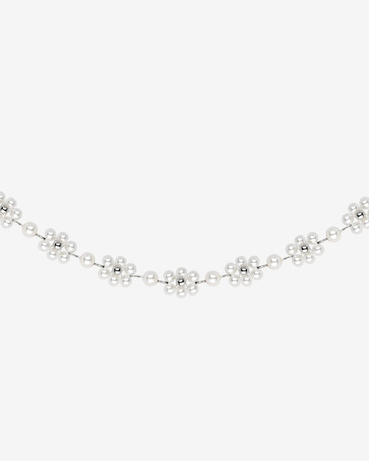 Bonita Flor Choker Silber