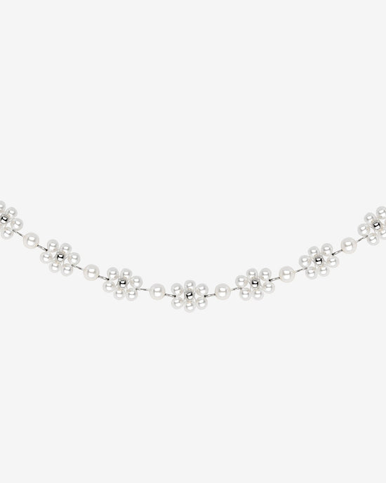Bonita Flor Choker Silber