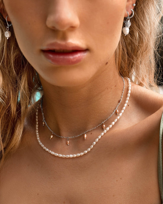 Perlita Necklace Silber