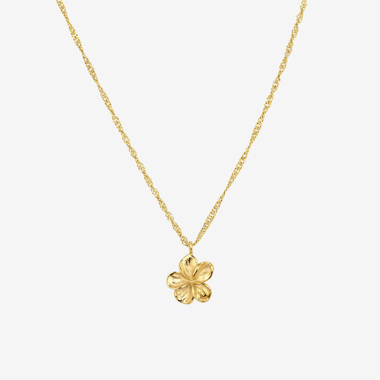 Flora Necklace Gold