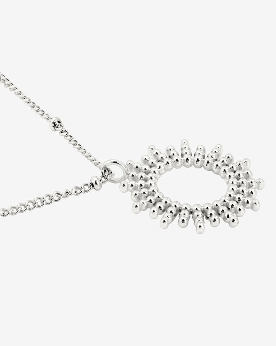 Sunny Beads Necklace Silber