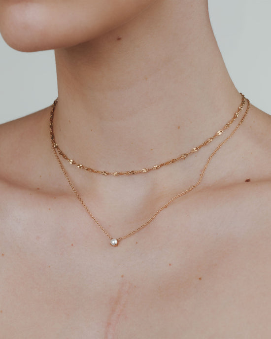 Delicate Pearl Bundle Roségold