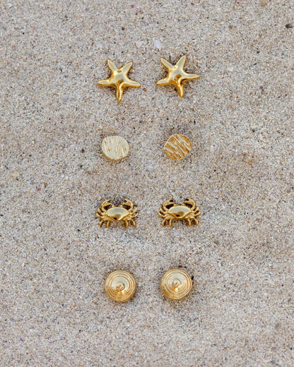 Boho Coin Studs Roségold