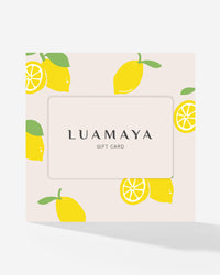 LUA Gutschein mit Umschlag Lemon Edition