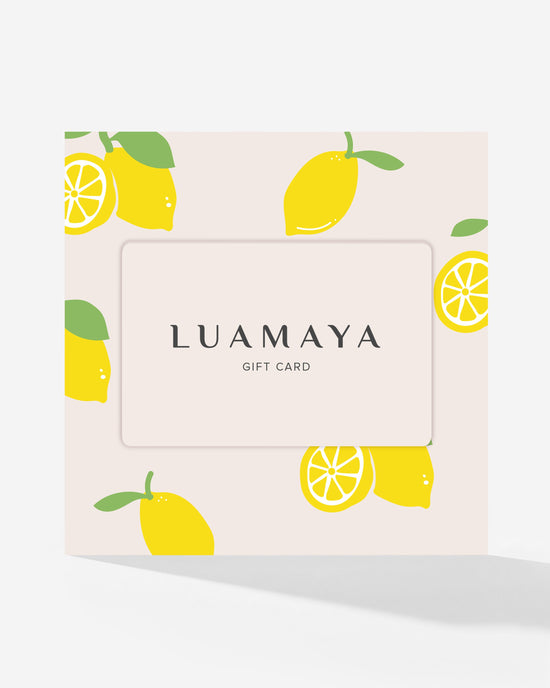LUA Gutschein mit Umschlag Lemon Edition