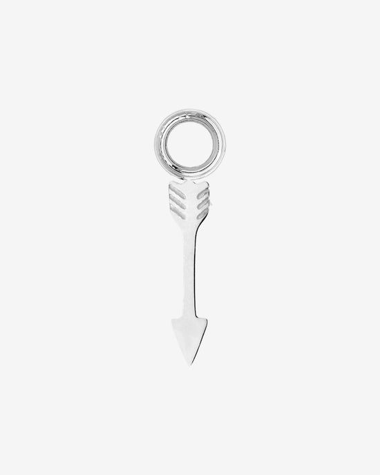 Cupid Arrow Hoopies Silber