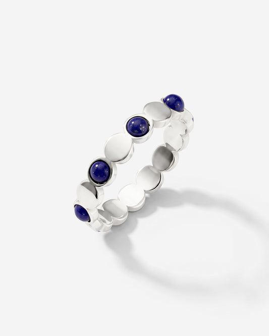 Blue Bay Ring Silber