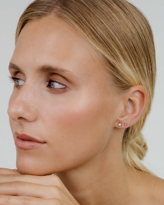 Delicate Gleam Stud Bundle Roségold