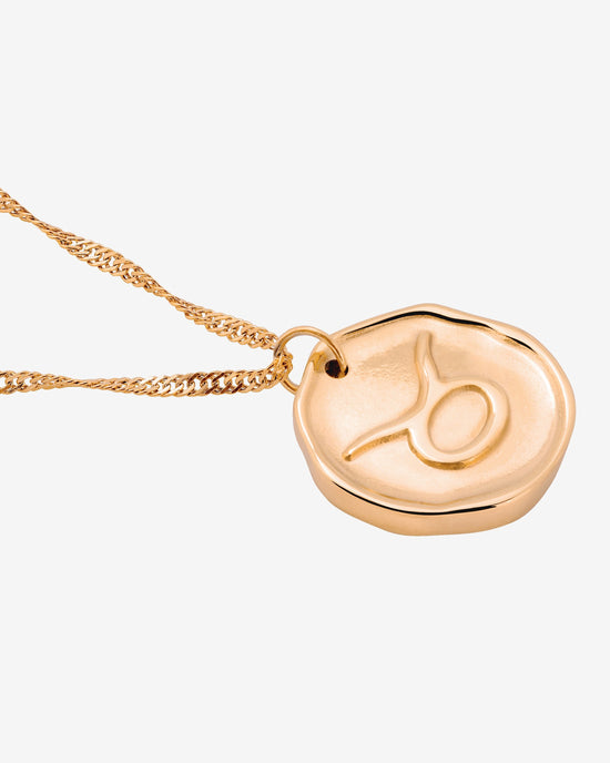 Zodiac Necklace – Taurus / Stier Roségold