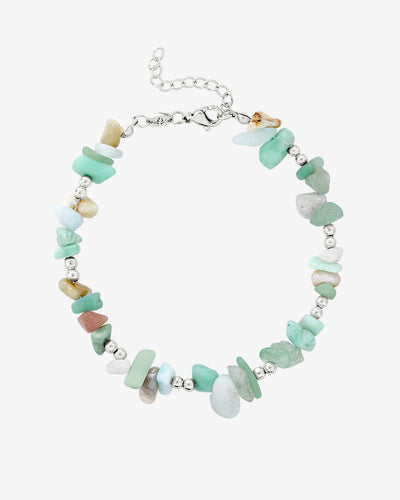 Maritime Gem Bracelet Silber