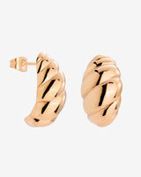 Bold Croissant Studs Roségold