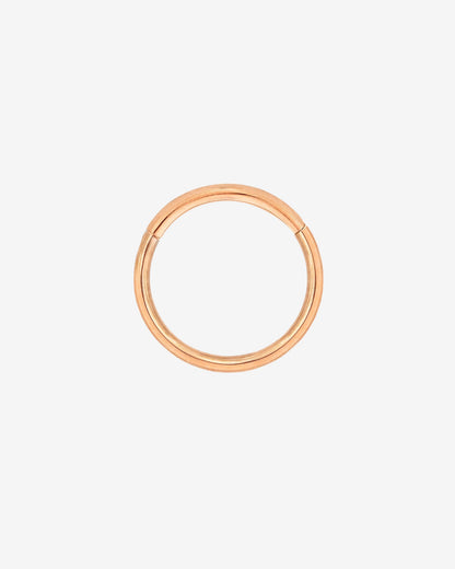 Basic Click Piercing Ring Roségold