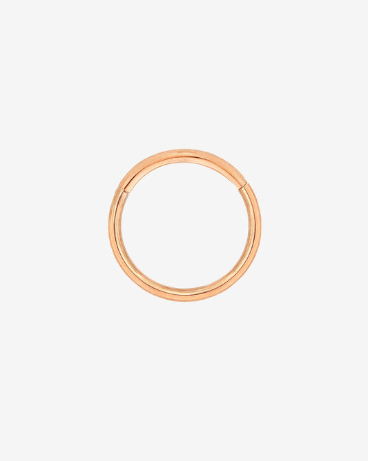 Basic Click Piercing Ring Roségold