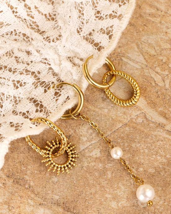Oldie Goldy Hoop Set Small Roségold