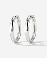Chunky Hoopies Extra Large Silber