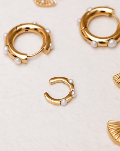 Timeless Chic Ear Cuff Silber