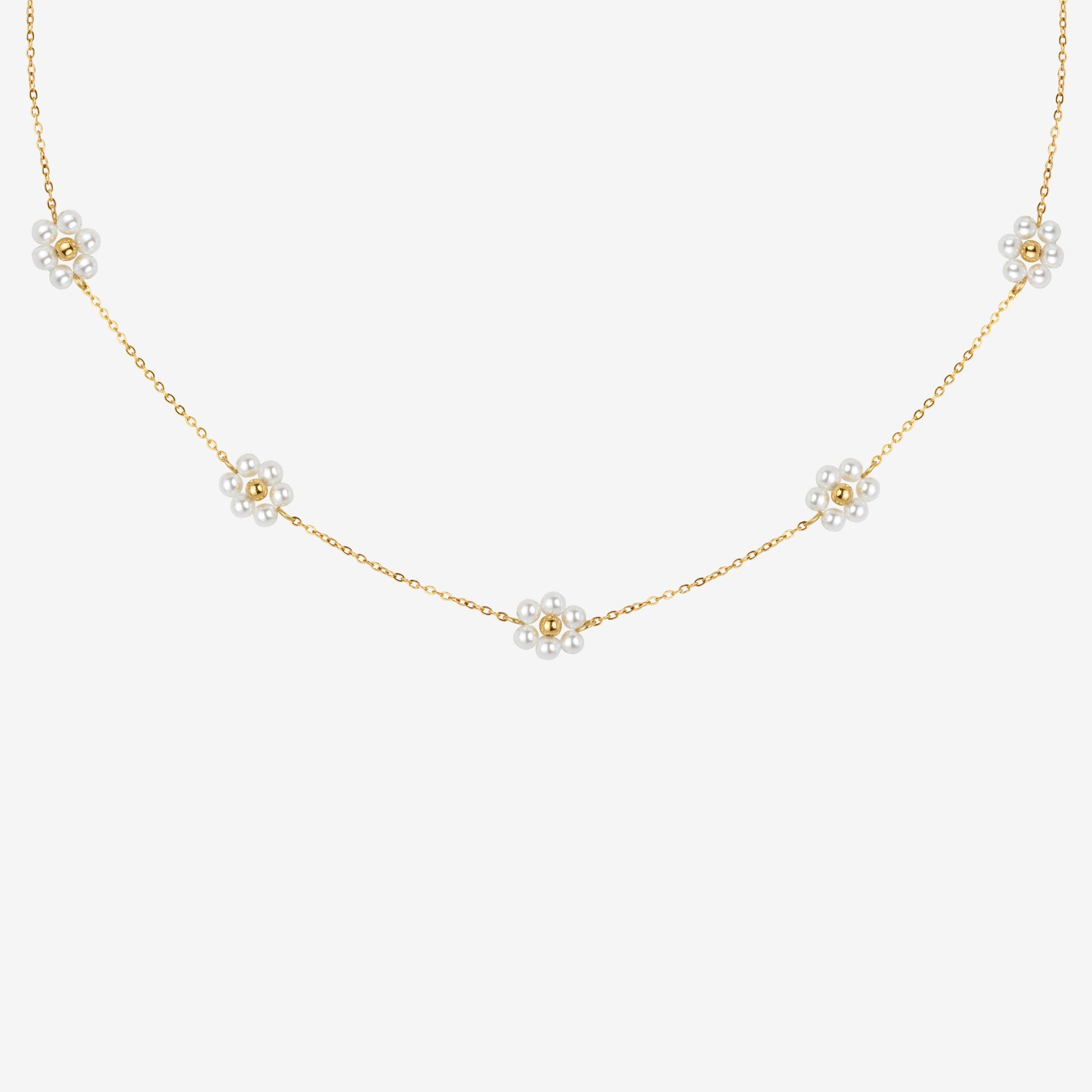 Flourish Necklace Gold