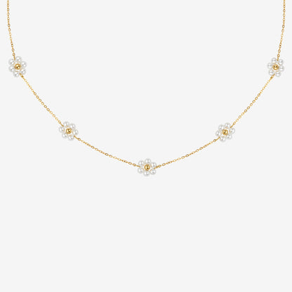 Flourish Necklace Gold