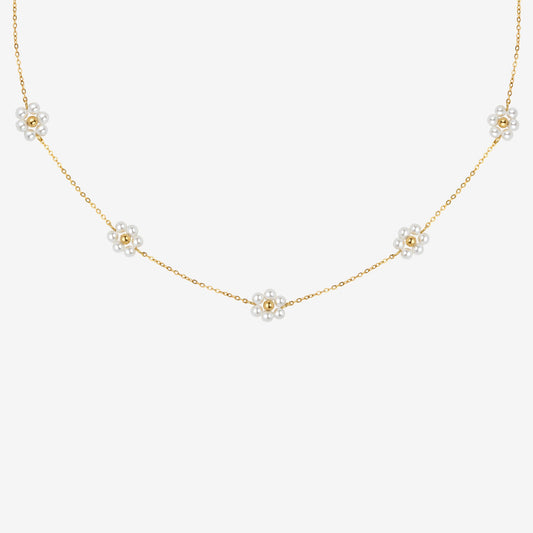 Flourish Necklace Gold