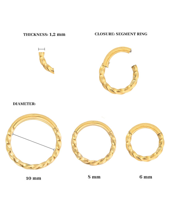 Twisted Click Piercing Bundle