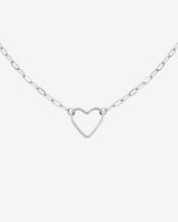 Loving Heart Necklace Silber
