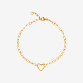 Loving Heart Bracelet Gold