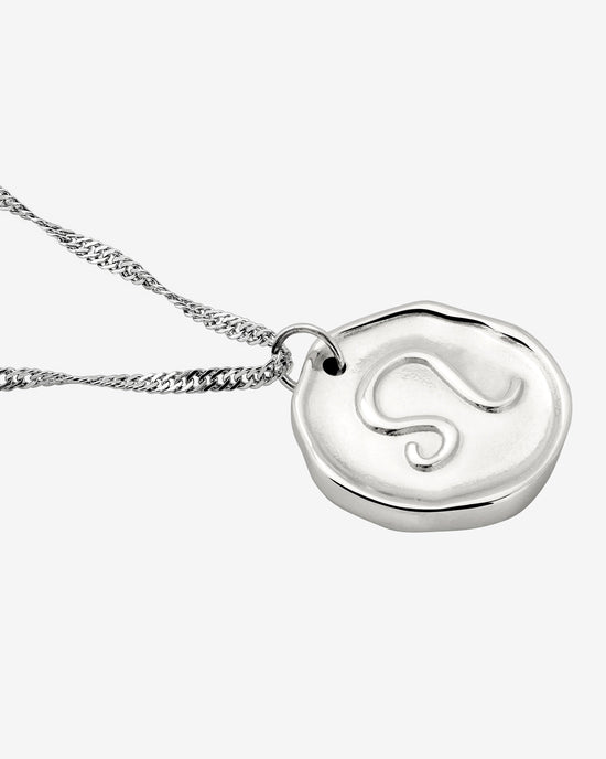 Zodiac Necklace – Leo / Löwe Silber