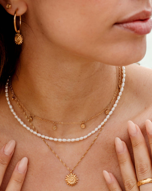 Swirl'n Choker Roségold