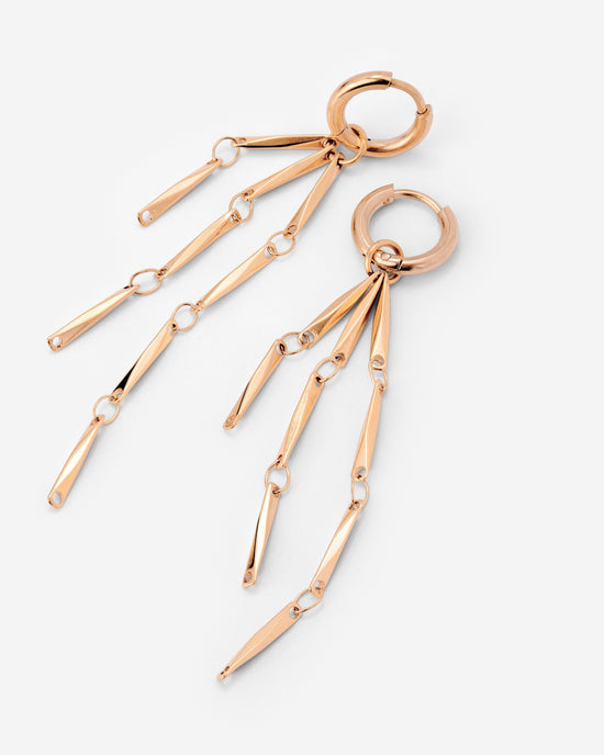 Wind Chime Hoop Set Baby Roségold