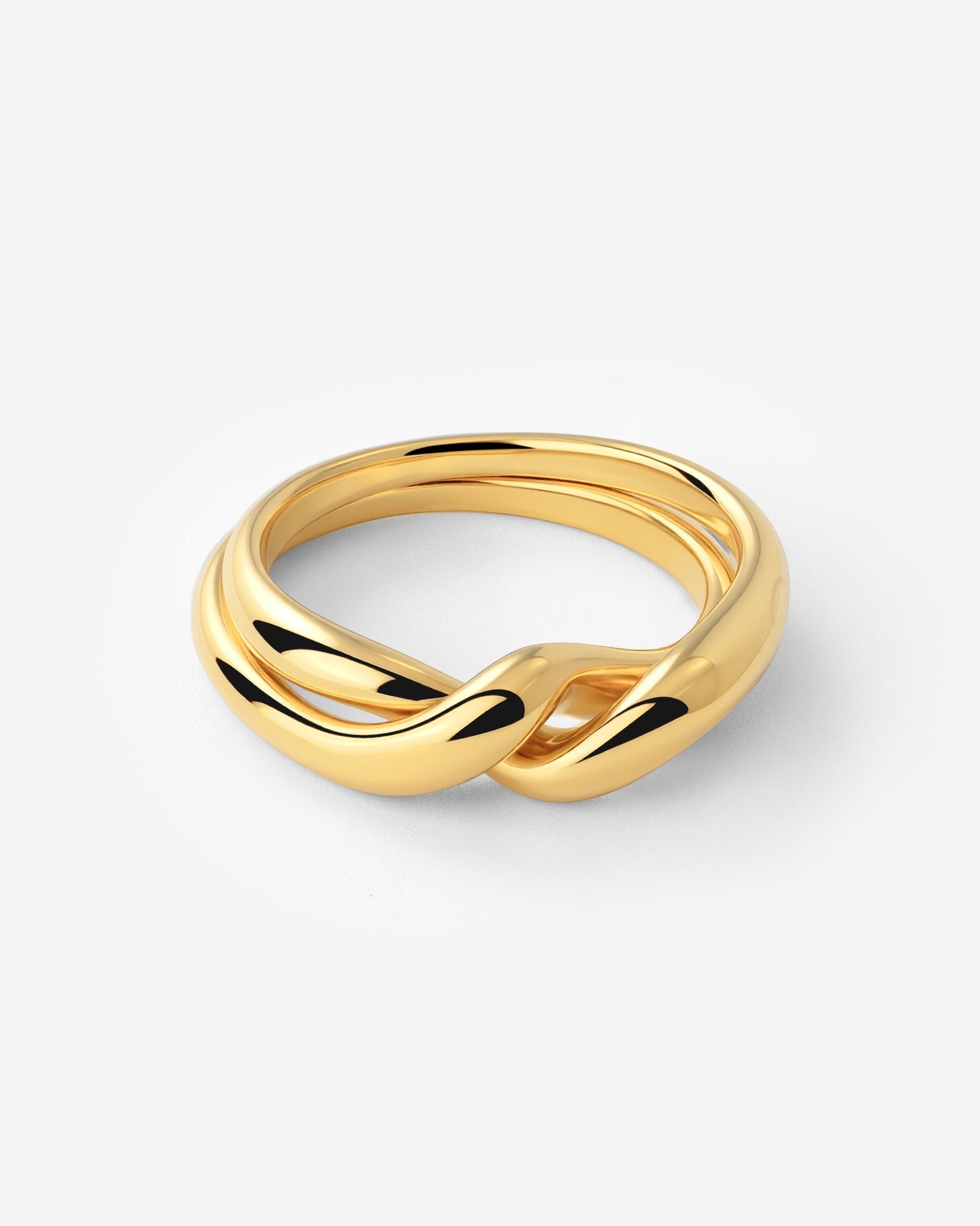 Twinsies Ring Gold